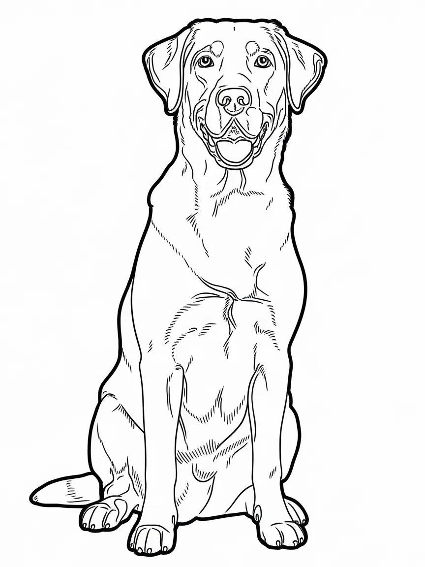 Puppy coloring pages - 1389 | ColoringPagesDesign