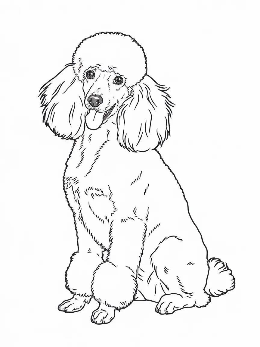 Puppy coloring pages - 1393 | ColoringPagesDesign