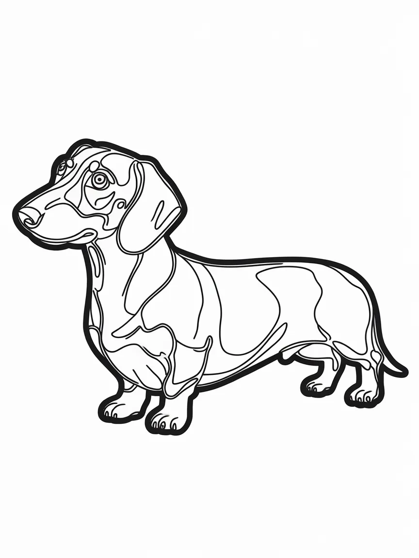 Puppy coloring pages - 1397 | ColoringPagesDesign