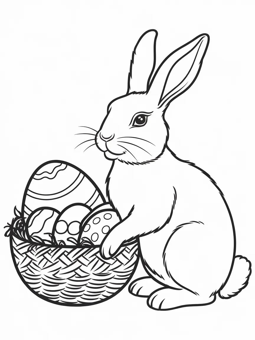 Easter coloring pages - 1337 | ColoringPagesDesign