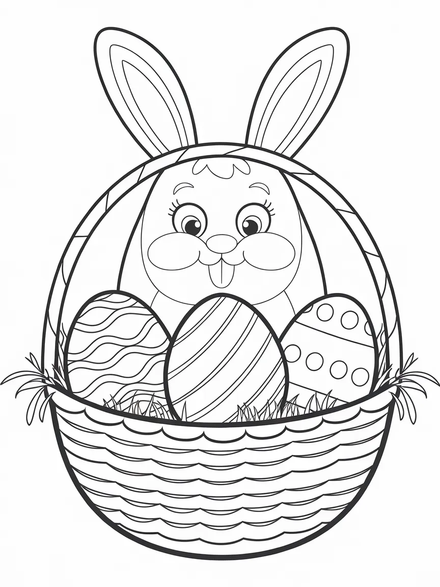 Easter coloring pages - 1338 | ColoringPagesDesign