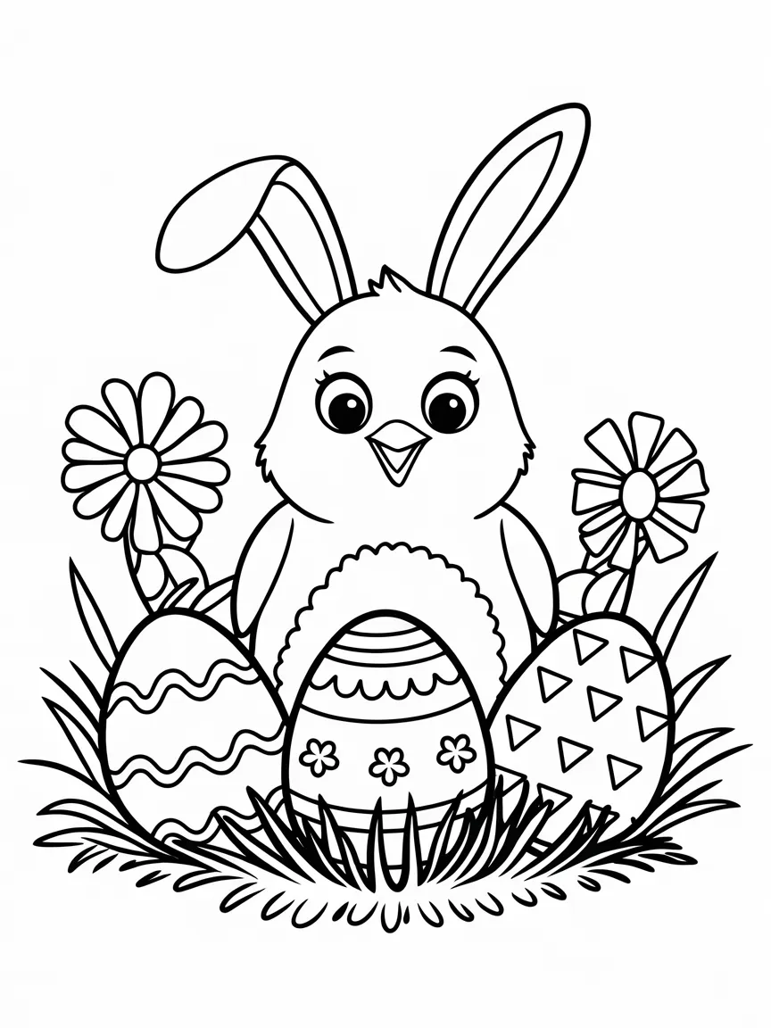 Easter coloring pages - 1340 | ColoringPagesDesign