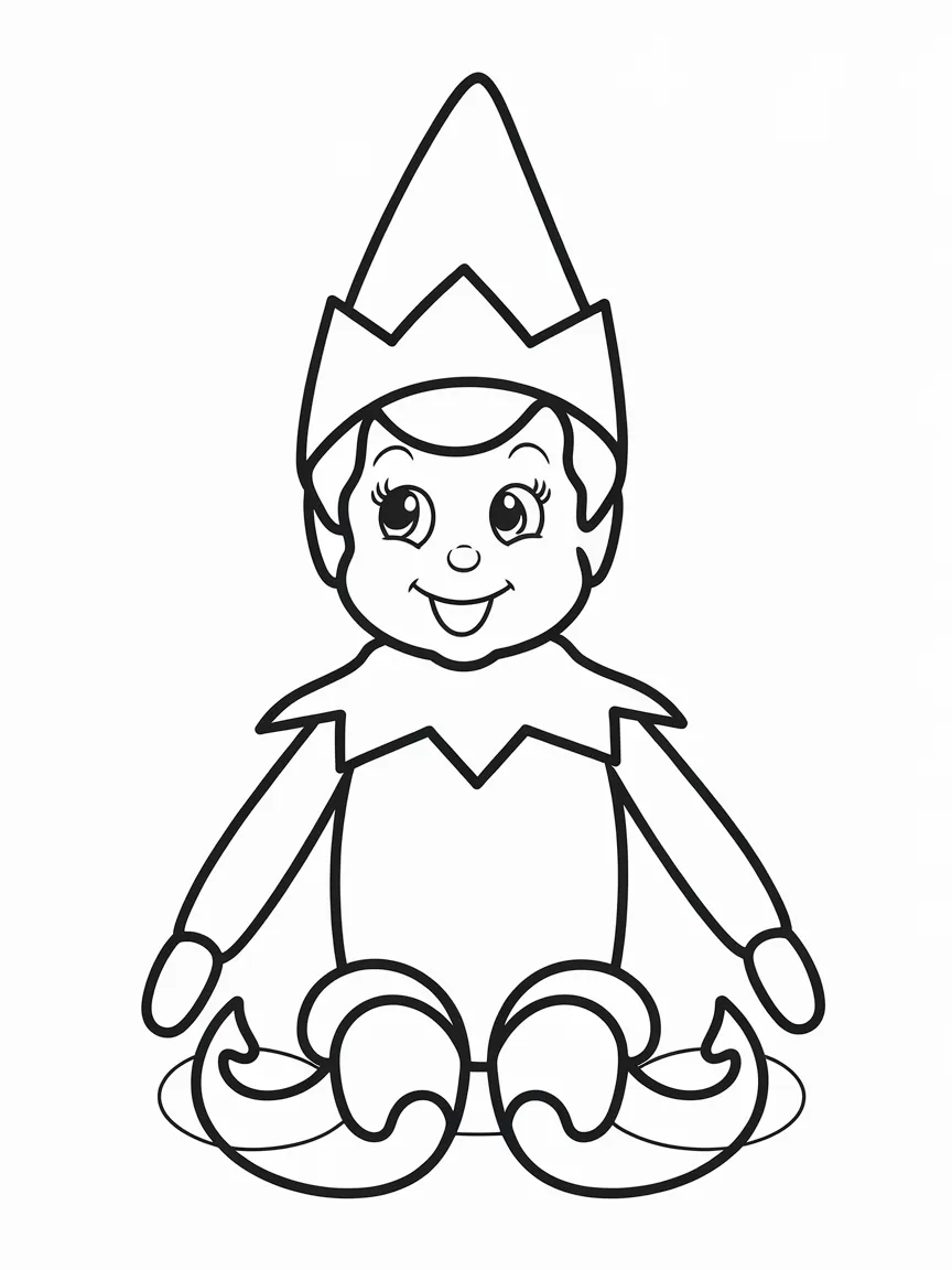 Christmas coloring pages - 845 | ColoringPagesDesign