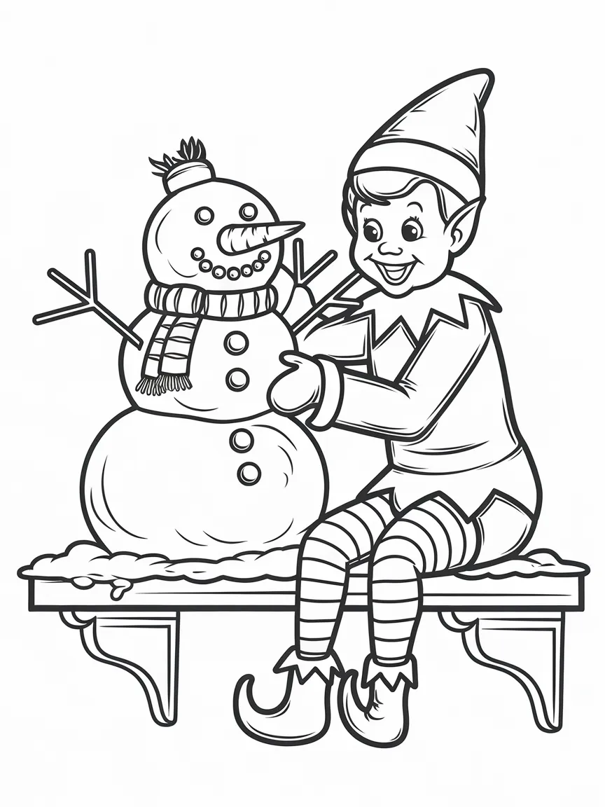 Christmas coloring pages - 1732 | ColoringPagesDesign