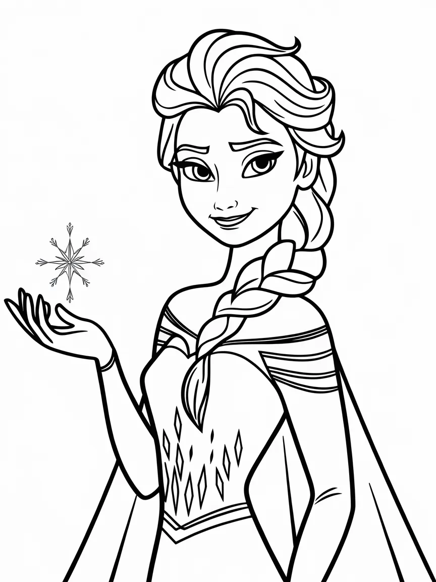 Pt categorias - Elsa | ColoringPagesDesign