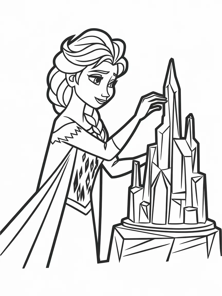 Princess coloring pages - 2265 | ColoringPagesDesign