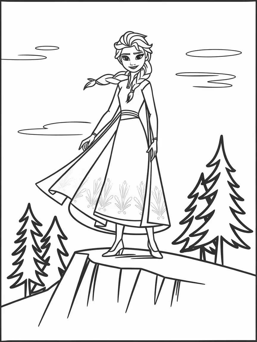 Princess coloring pages - 2266 | ColoringPagesDesign