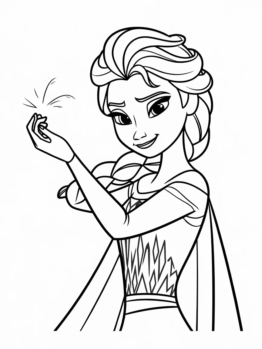 Princess coloring pages - 2267 | ColoringPagesDesign