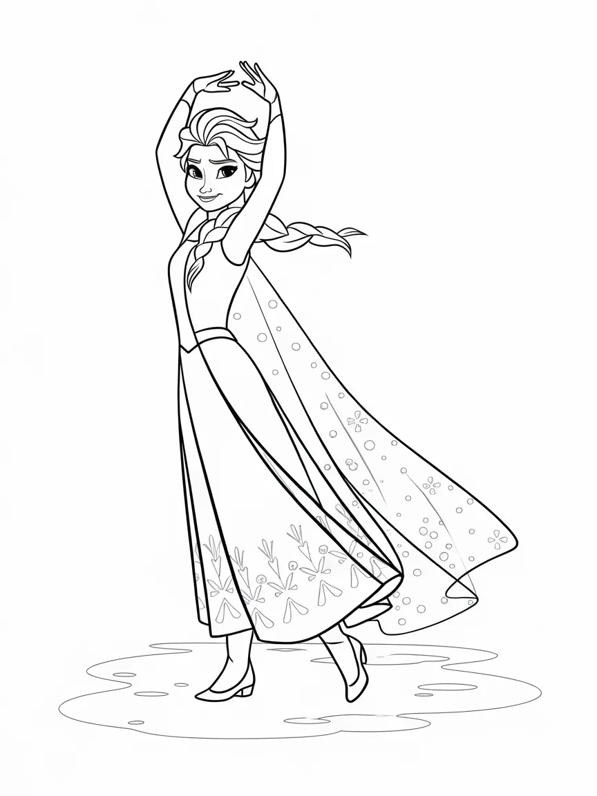 Princess coloring pages - 2268 | ColoringPagesDesign