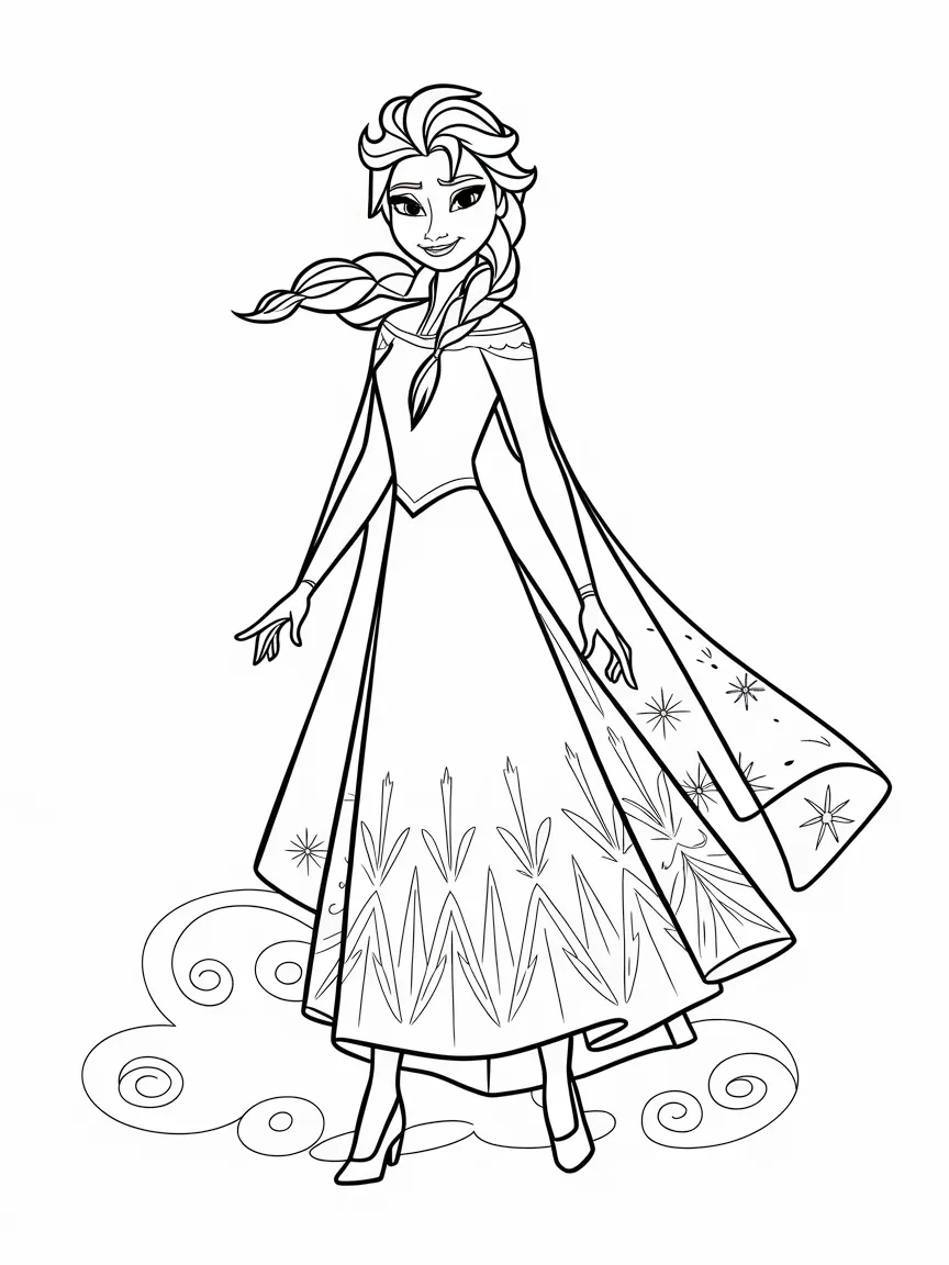 Princess coloring pages - 2270 | ColoringPagesDesign