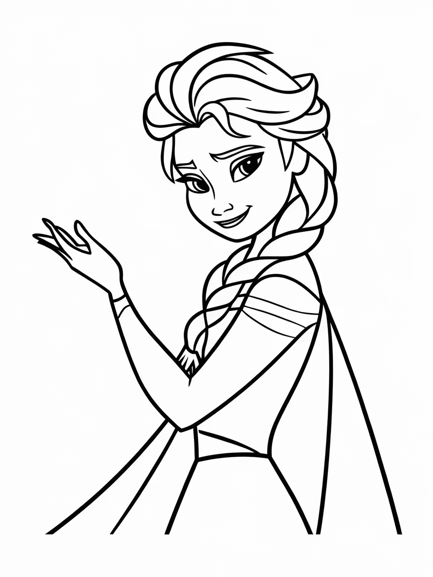 Princess coloring pages - 2271 | ColoringPagesDesign