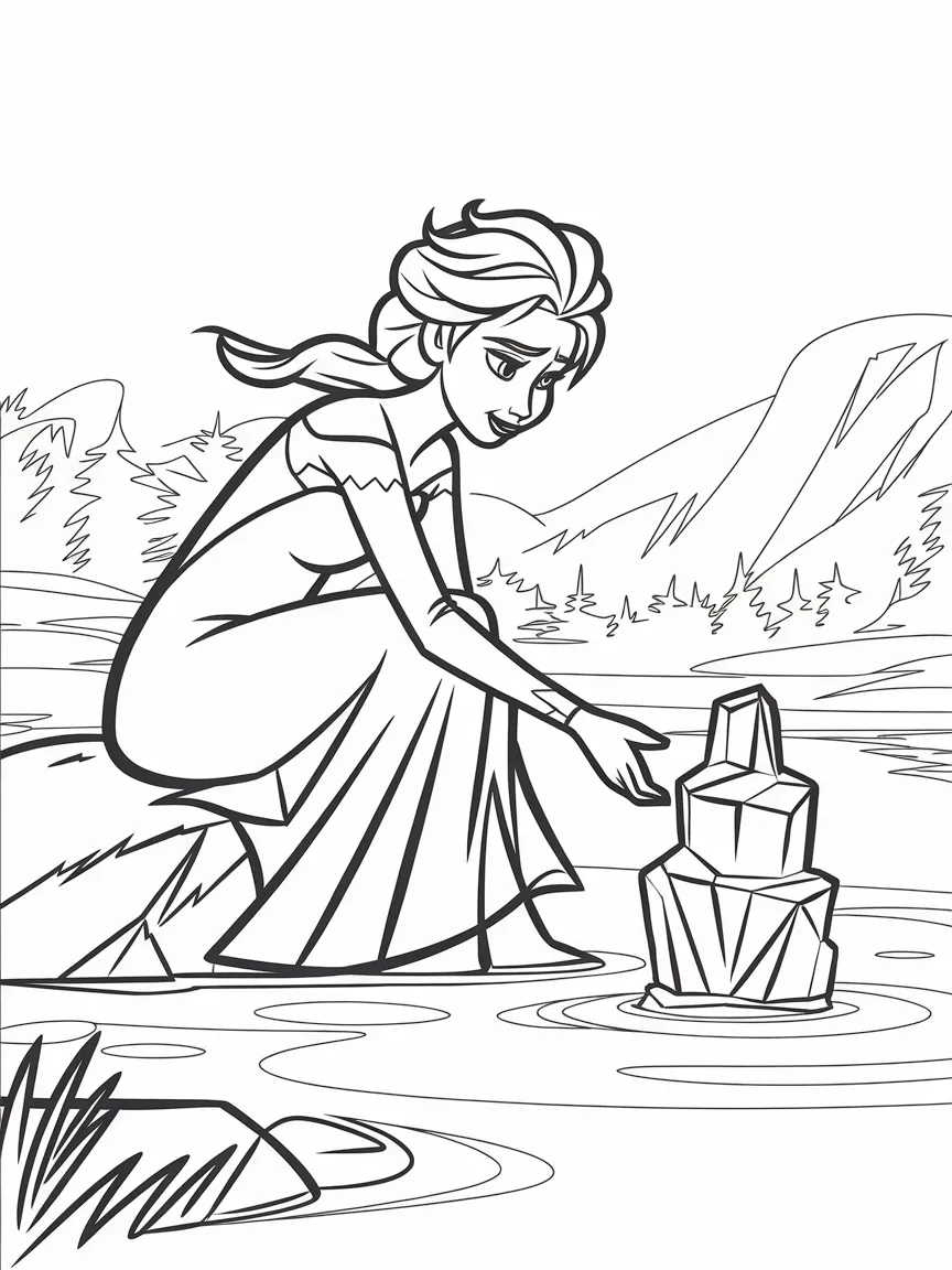 Princess coloring pages - 2272 | ColoringPagesDesign