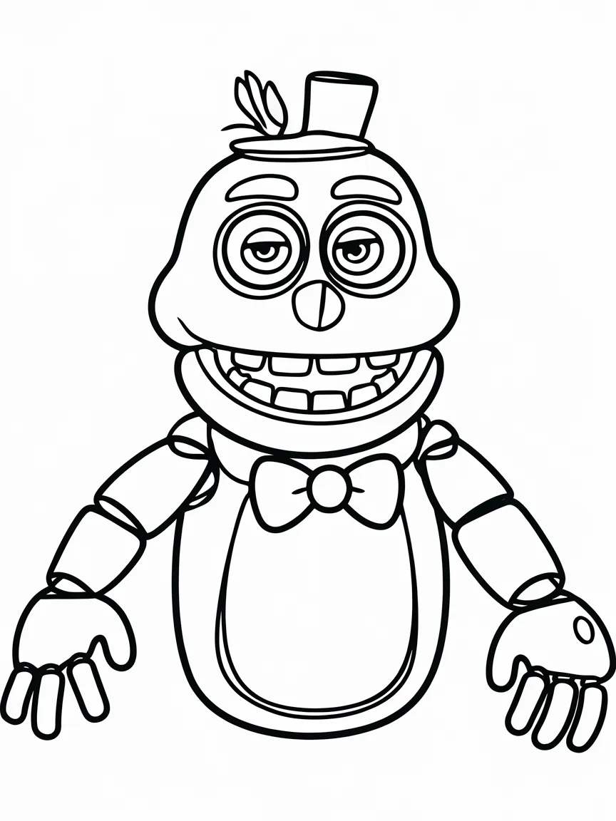 Fnaf coloring pages - 509 | ColoringPagesDesign