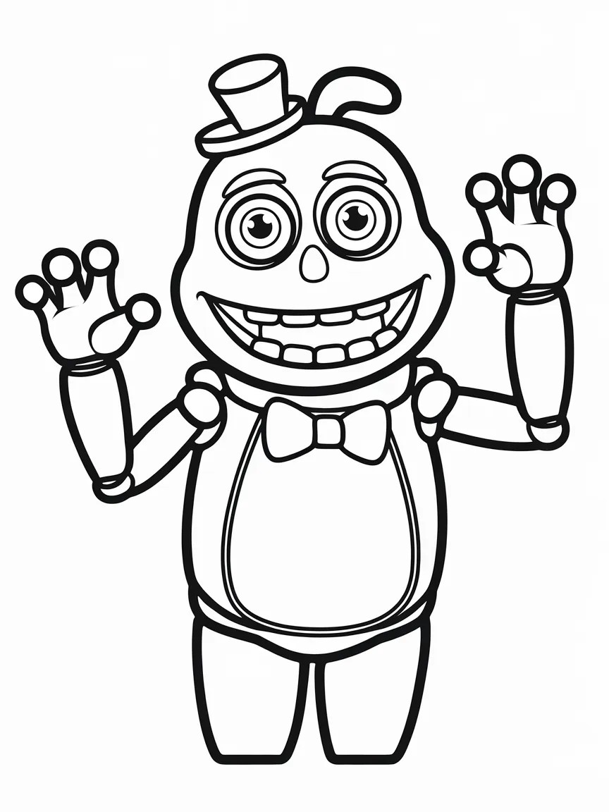 Fnaf coloring pages - 510 | ColoringPagesDesign