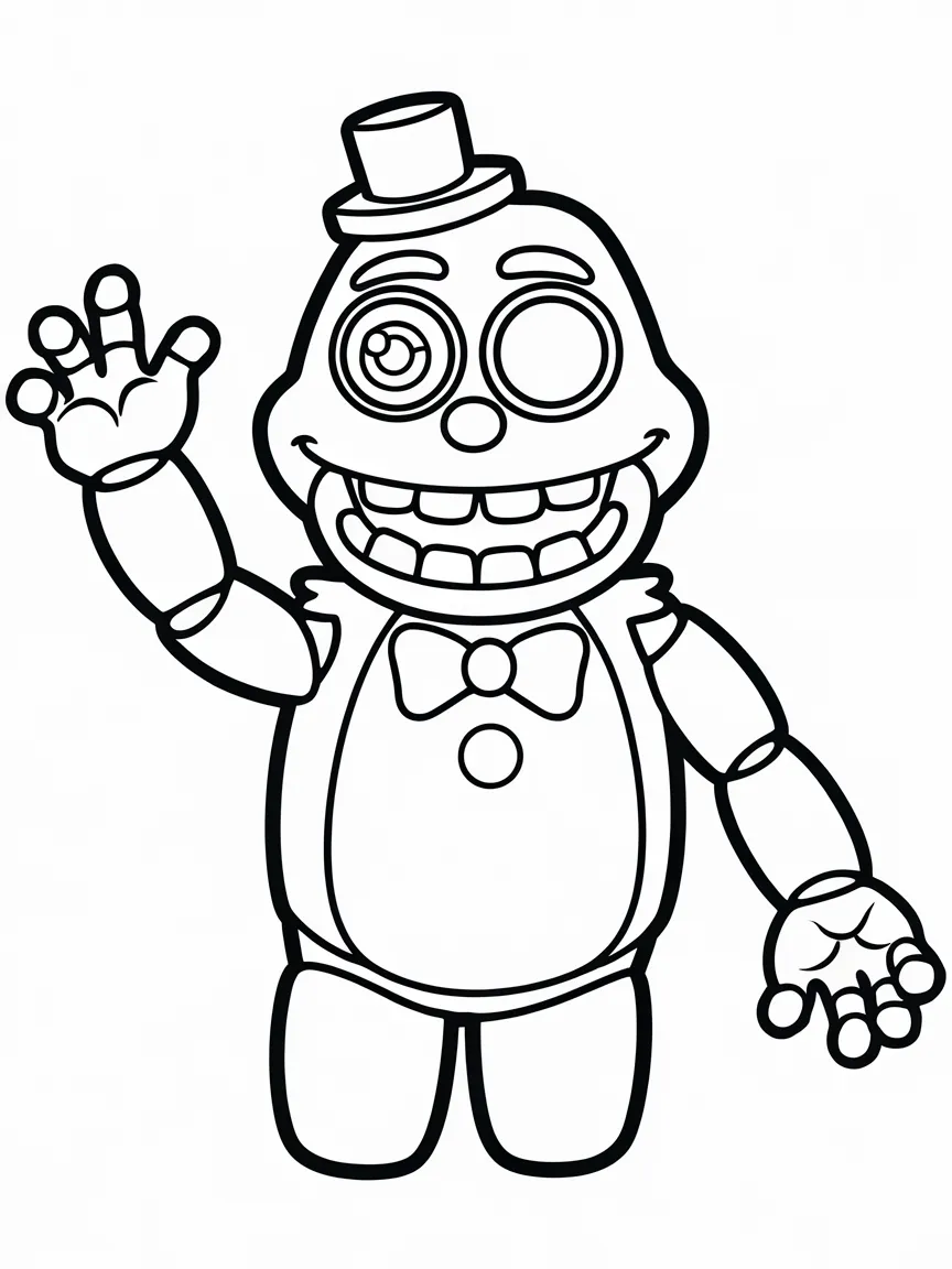 Fnaf coloring pages - 511 | ColoringPagesDesign