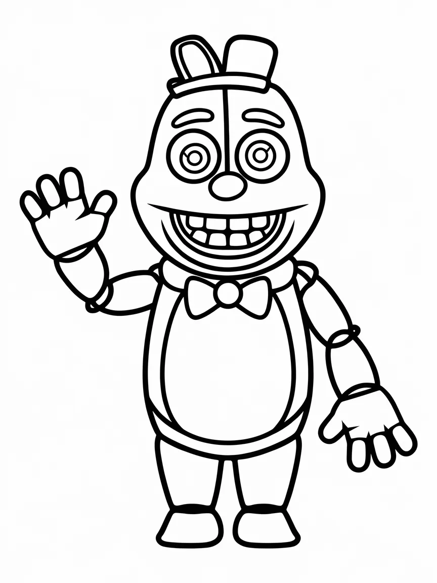 Fnaf coloring pages - 512 | ColoringPagesDesign