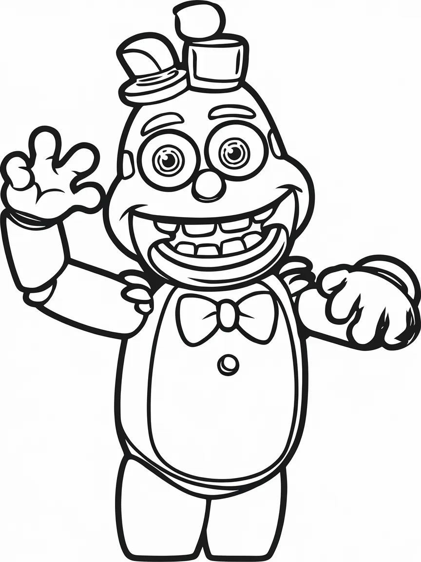 Fnaf coloring pages - 513 | ColoringPagesDesign