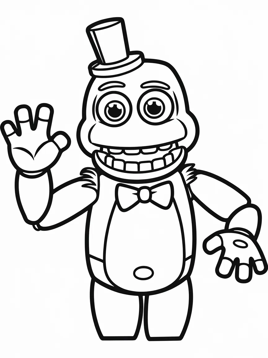 Fnaf coloring pages - 514 | ColoringPagesDesign