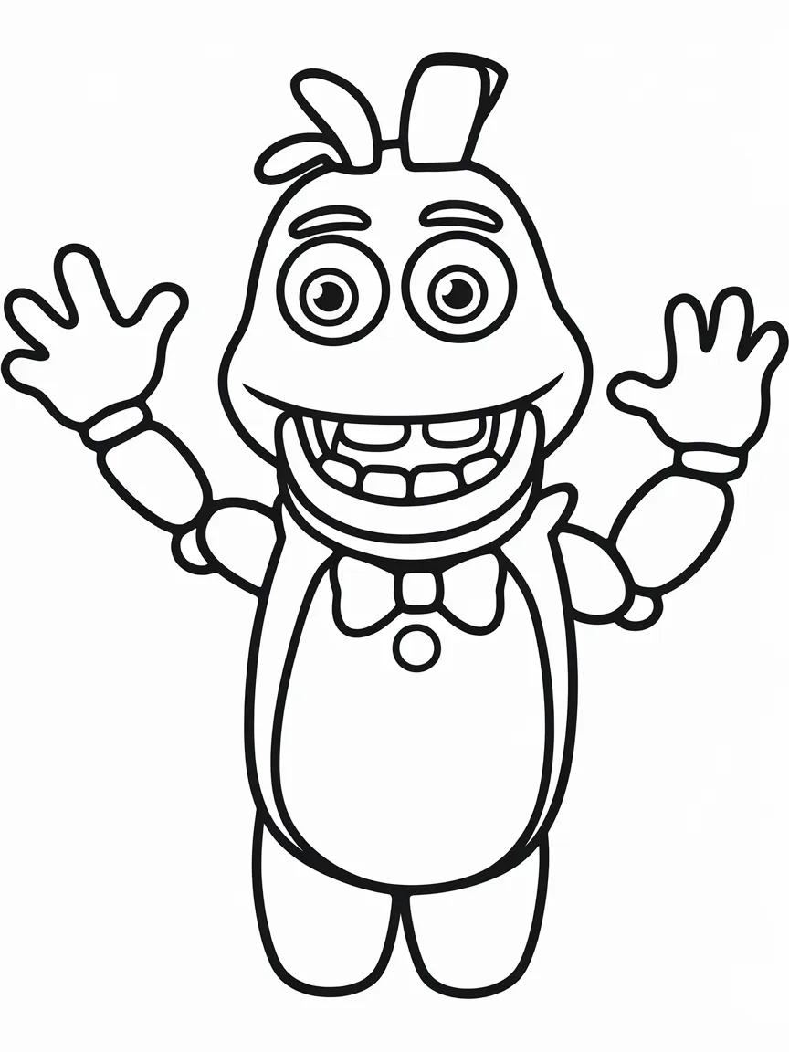 Fnaf coloring pages - 515 | ColoringPagesDesign