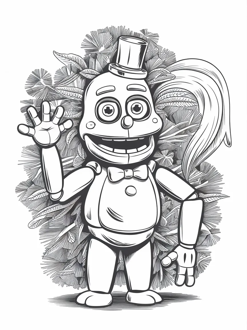 Fnaf coloring pages - 518 | ColoringPagesDesign