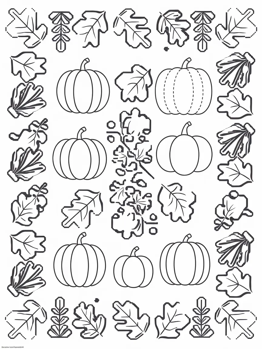 Fall coloring pages - 228 | ColoringPagesDesign