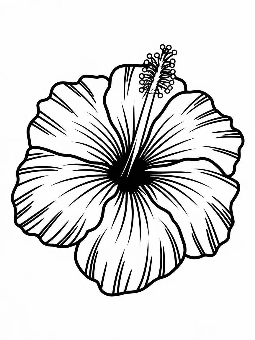 Flower coloring pages - 1311 | ColoringPagesDesign