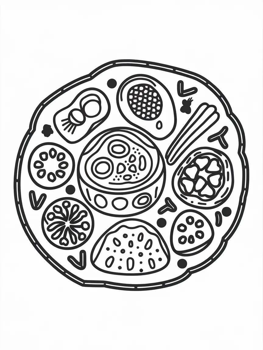 Food coloring pages - 833 | ColoringPagesDesign