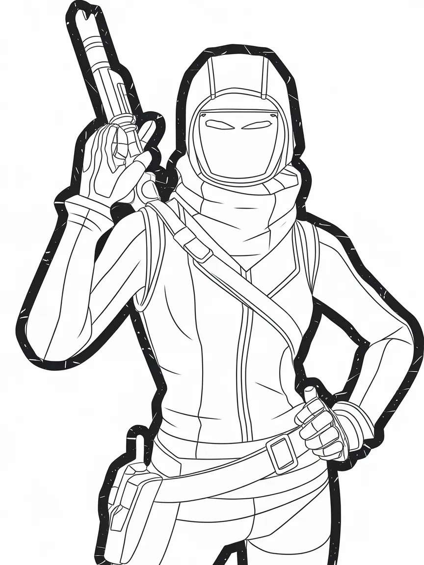 Fortnite coloring pages - 379 | ColoringPagesDesign