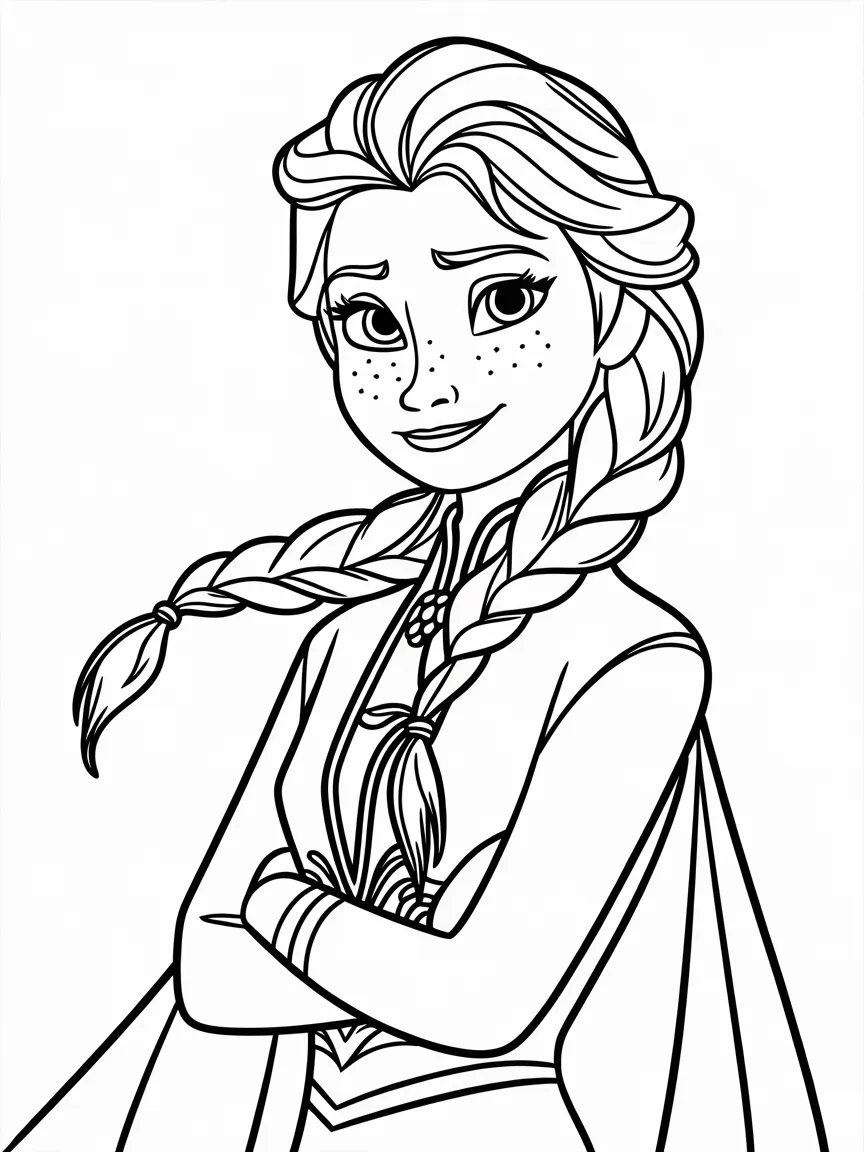 Elsa coloring pages - 651 | ColoringPagesDesign