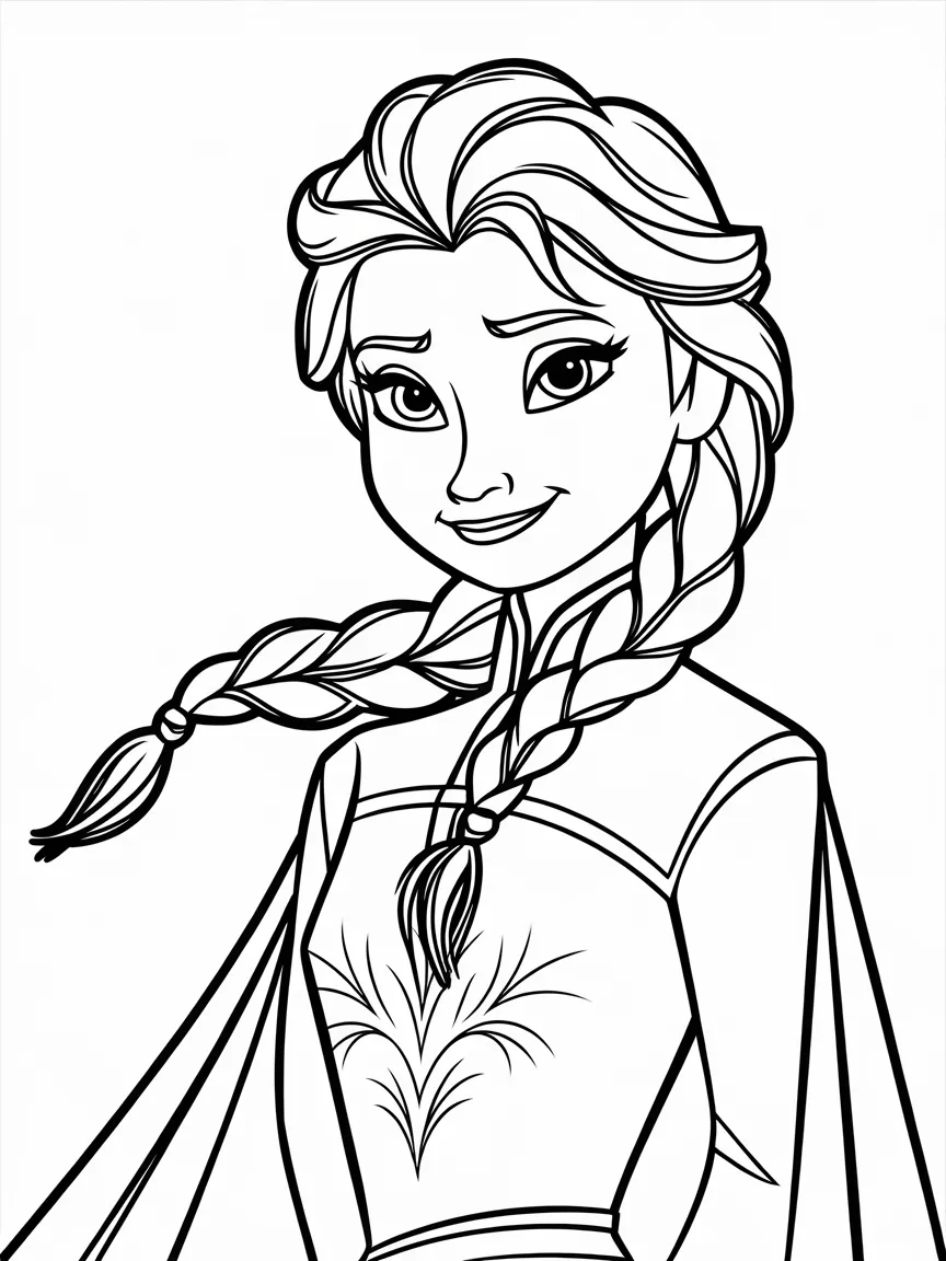 Elsa coloring pages - 654 | ColoringPagesDesign