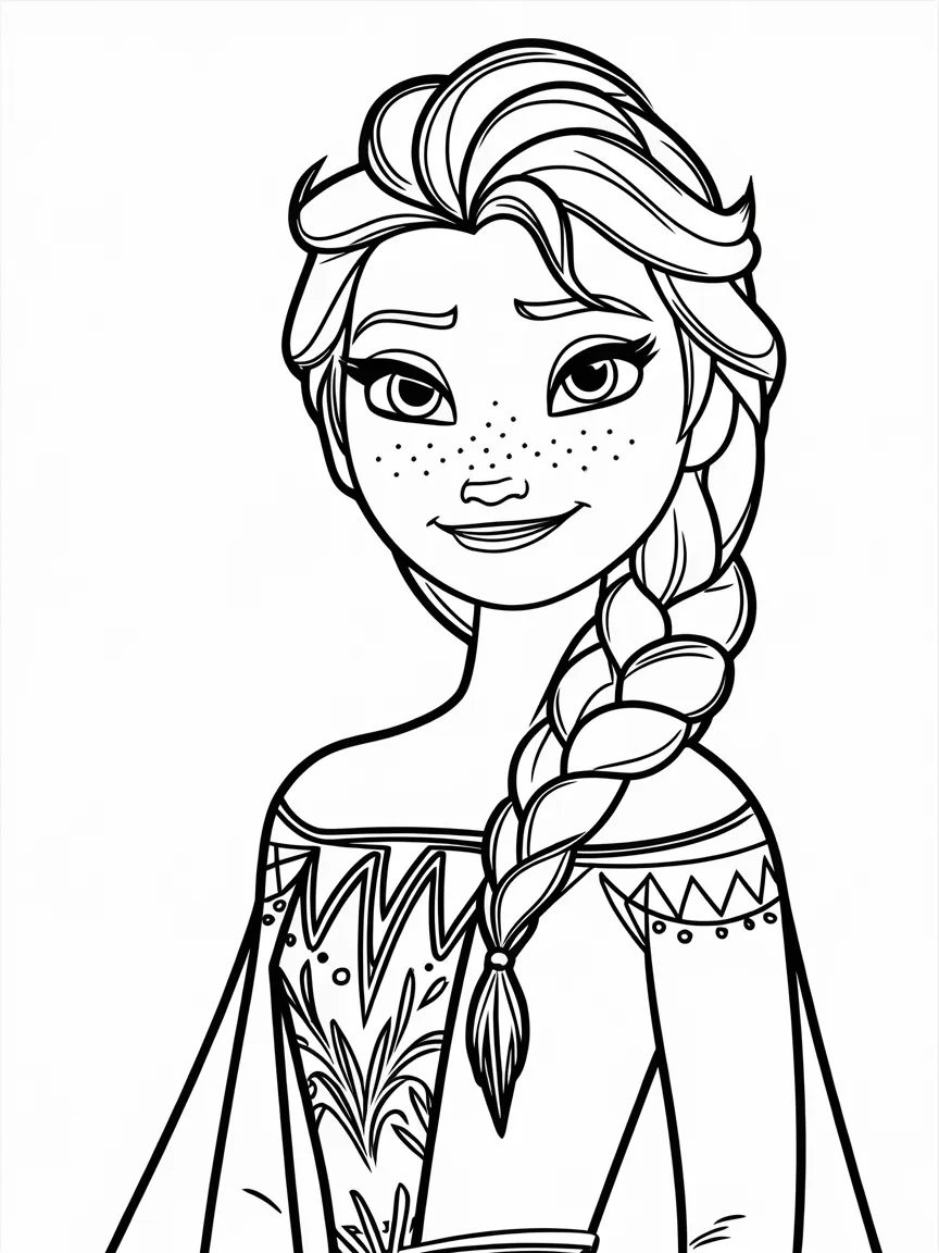 Elsa coloring pages - 655 | ColoringPagesDesign