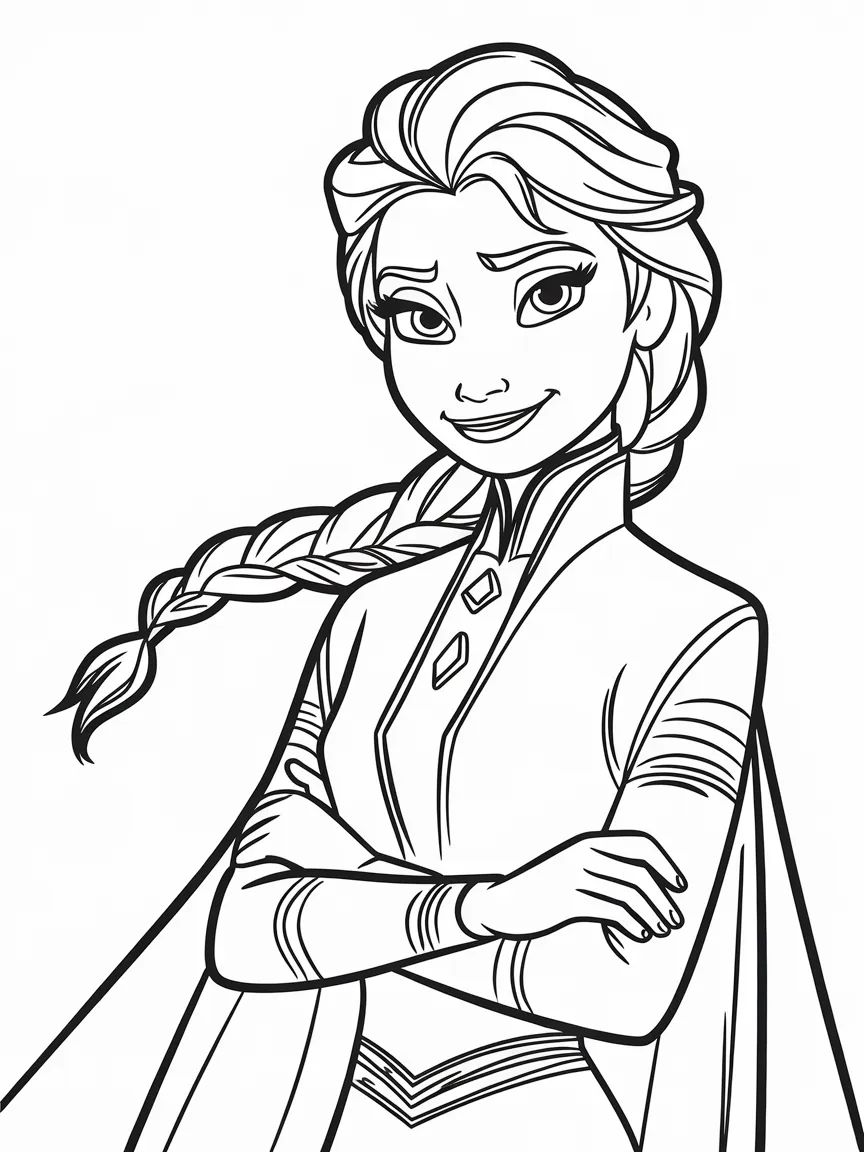 Elsa coloring pages - 656 | ColoringPagesDesign