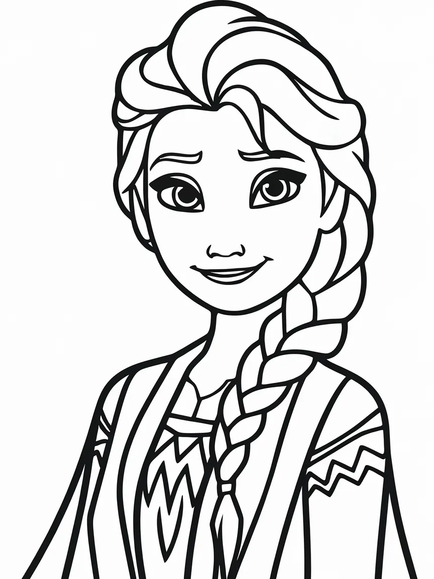 Elsa coloring pages - 657 | ColoringPagesDesign