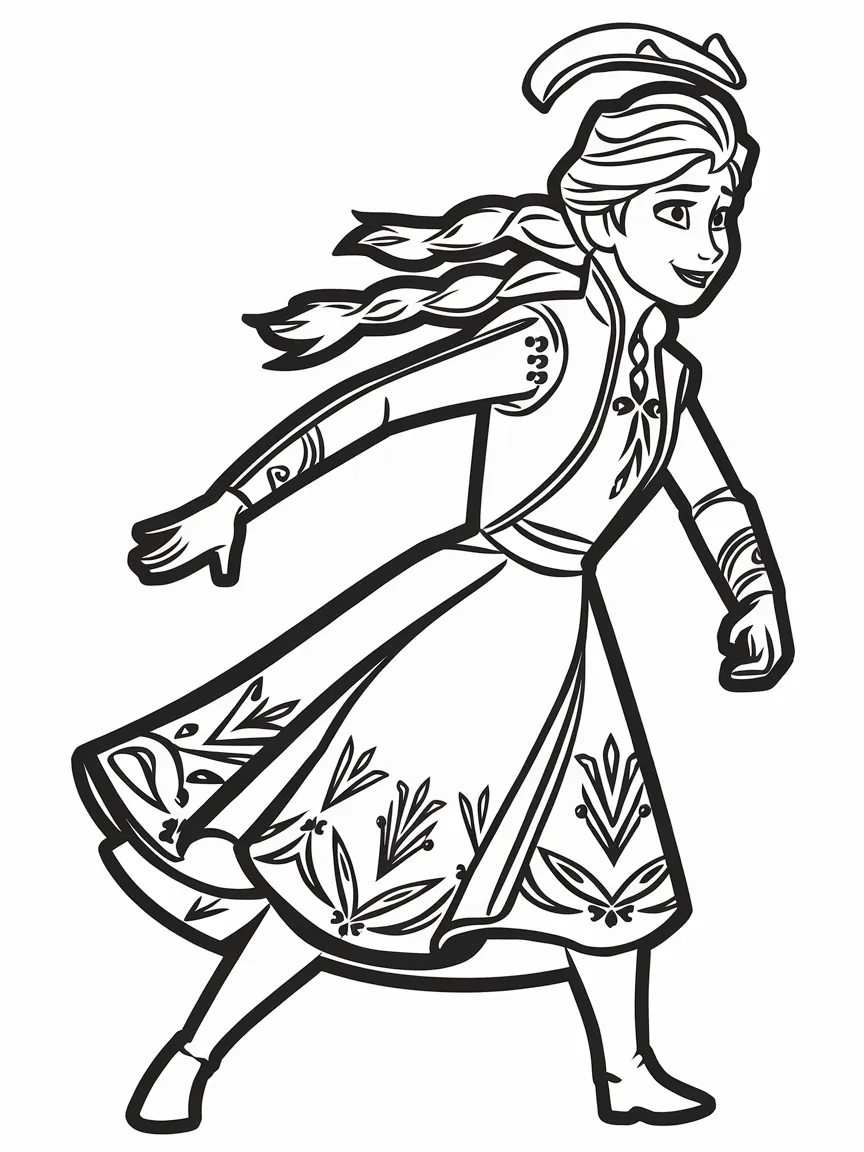 Elsa coloring pages - 1682 | ColoringPagesDesign