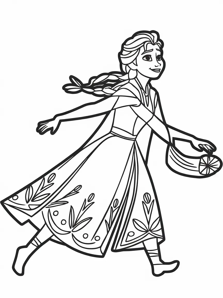 Elsa coloring pages - 1683 | ColoringPagesDesign