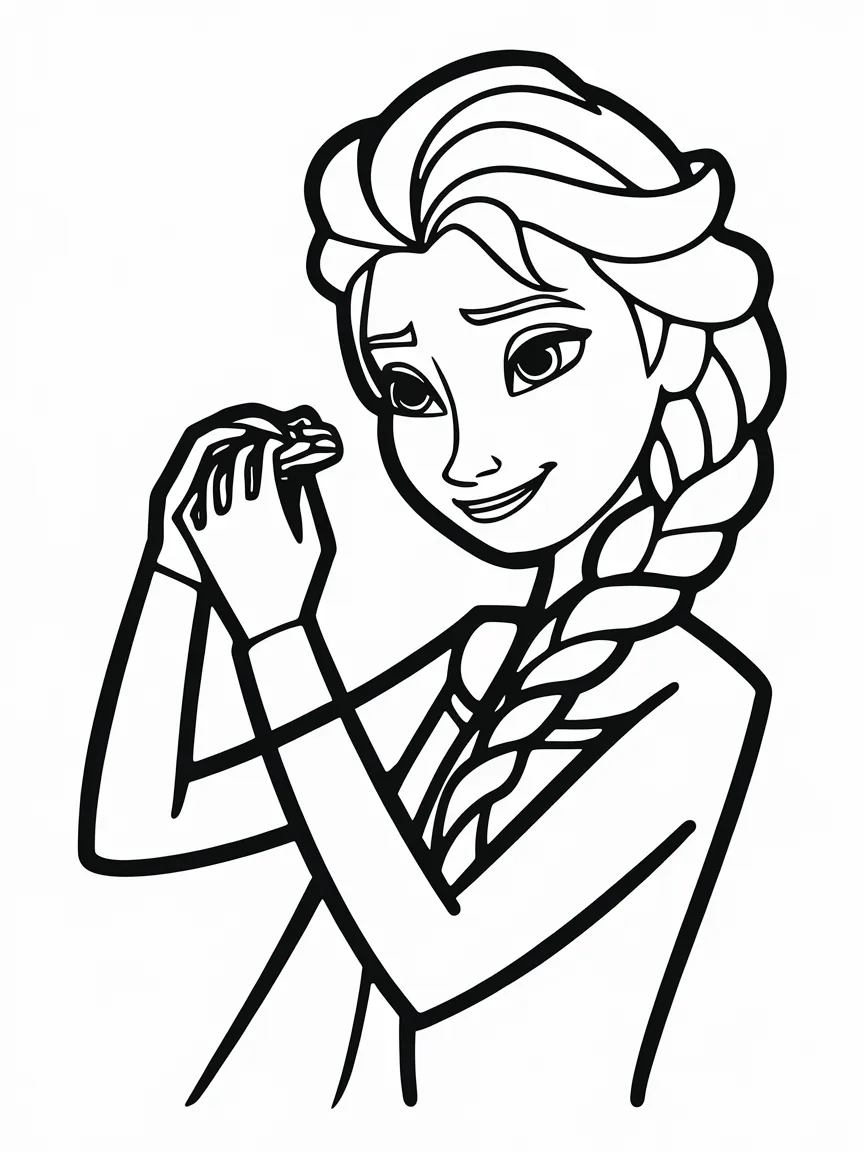 Elsa coloring pages - 1687 | ColoringPagesDesign