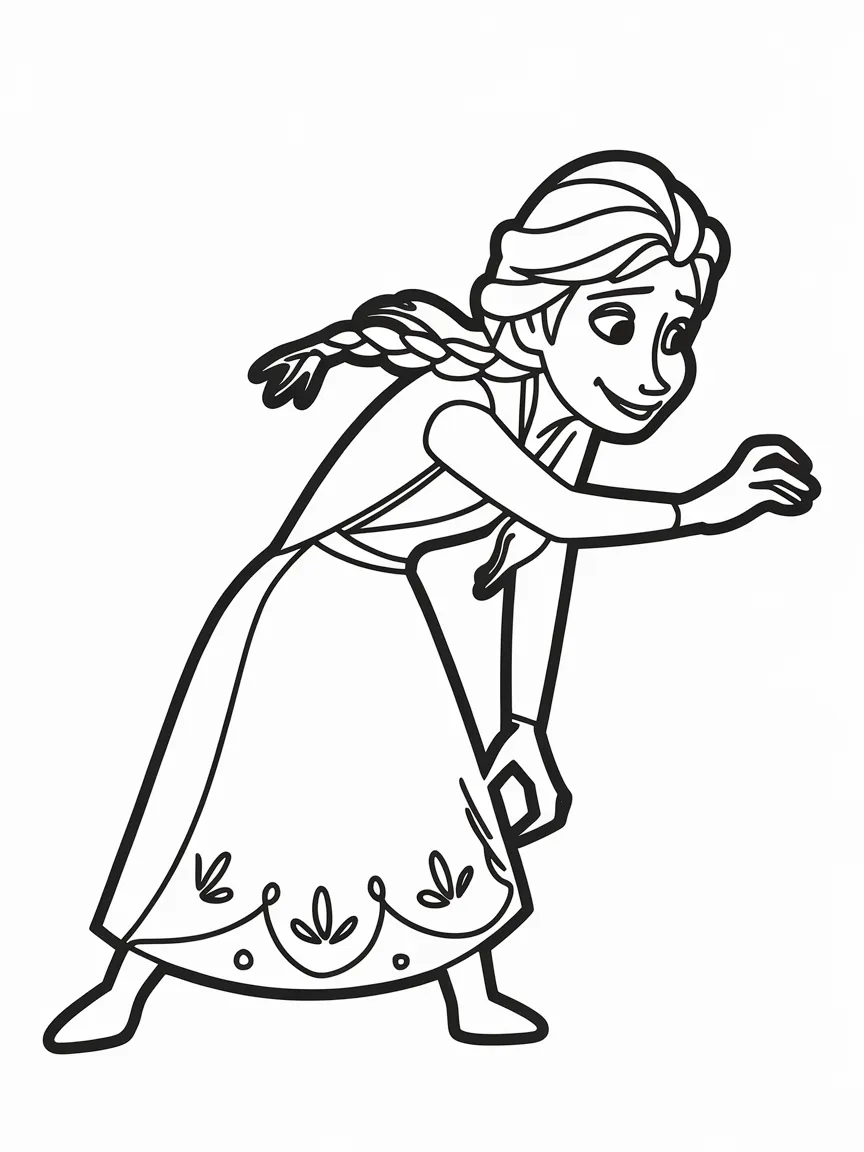 Elsa coloring pages - 1689 | ColoringPagesDesign