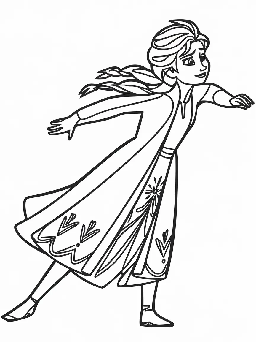 Elsa coloring pages - 2314 | ColoringPagesDesign