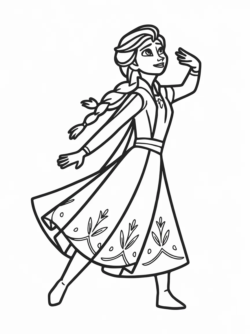 Elsa coloring pages - 2317 | ColoringPagesDesign