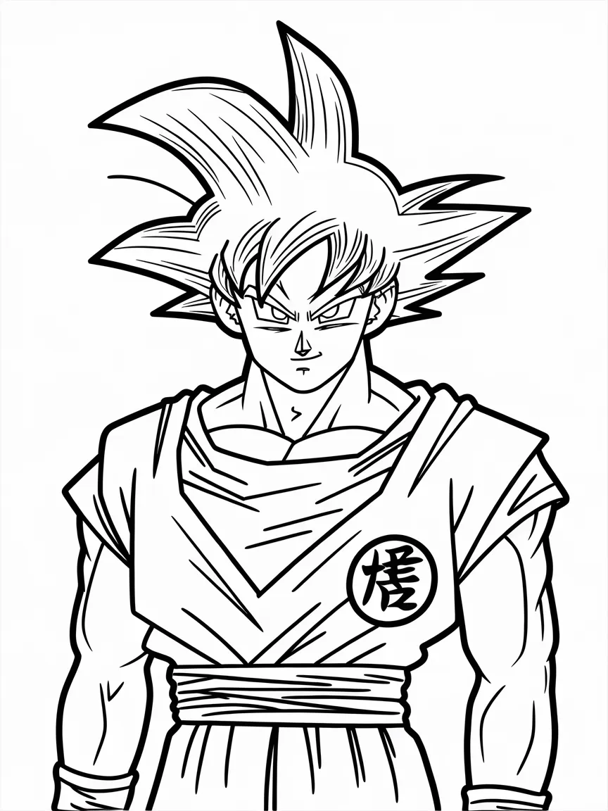 Pt categorias - Goku | ColoringPagesDesign