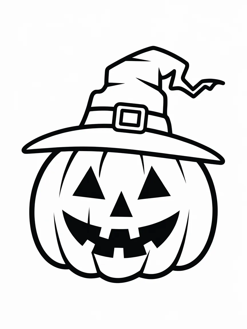 Pumpkin coloring pages - 69 | ColoringPagesDesign