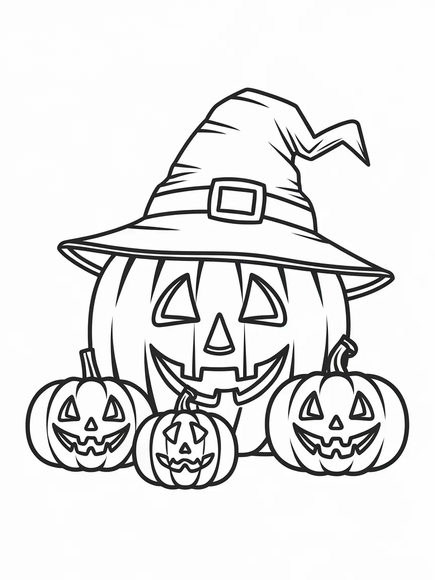 Pumpkin coloring pages - 70 | ColoringPagesDesign