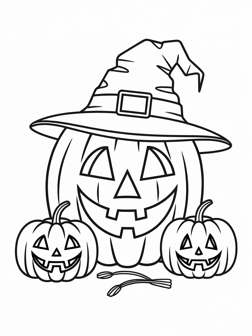 Pumpkin coloring pages - 71 | ColoringPagesDesign