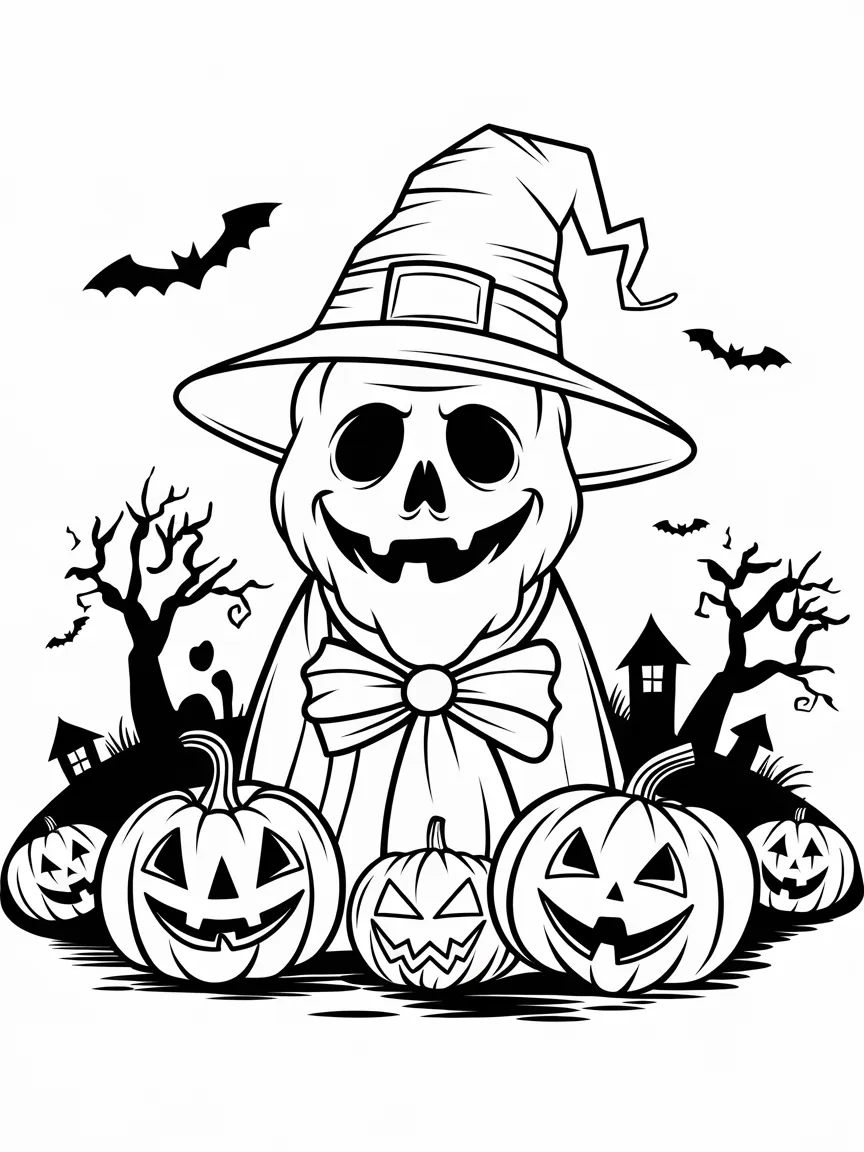 Pumpkin coloring pages - 73 | ColoringPagesDesign