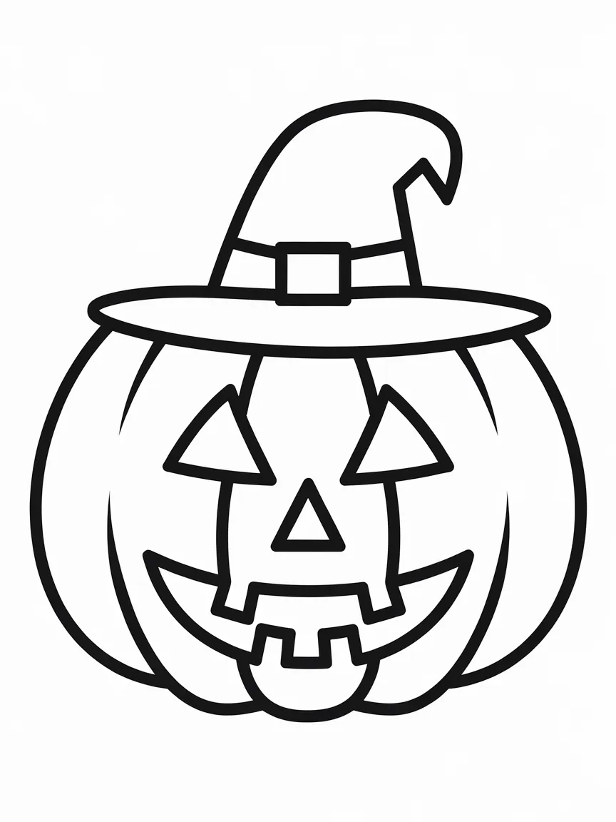 Pumpkin coloring pages - 74 | ColoringPagesDesign