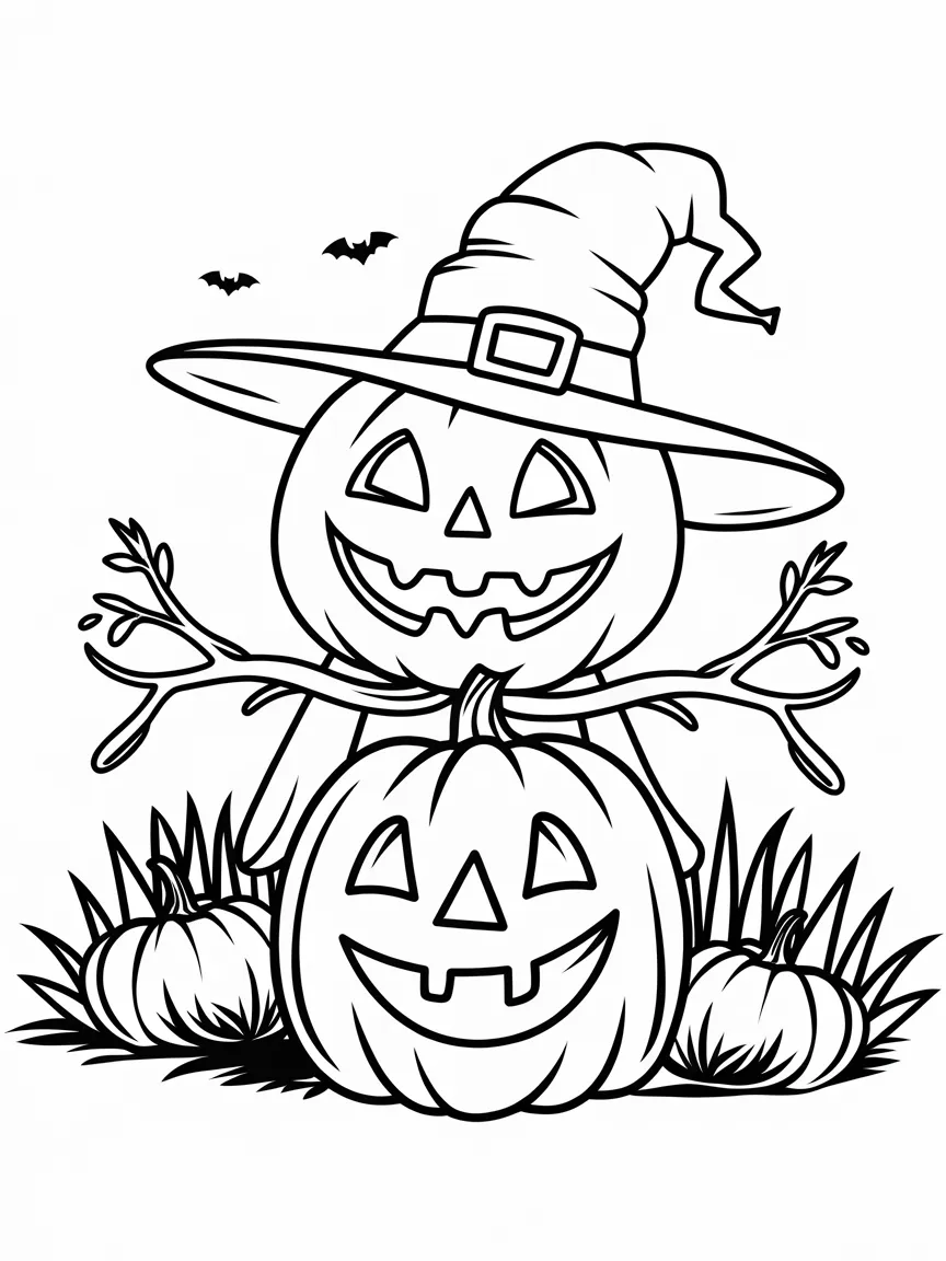 Pumpkin coloring pages - 1232 | ColoringPagesDesign