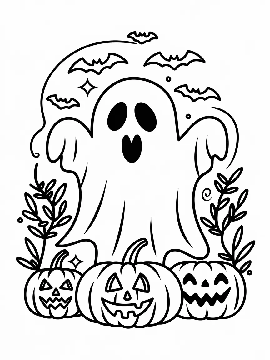 Pumpkin coloring pages - 1235 | ColoringPagesDesign