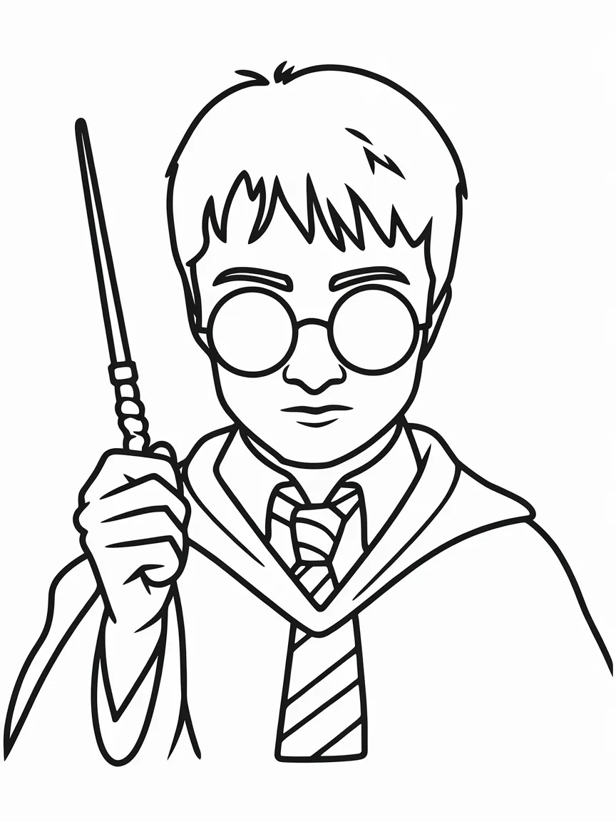 Pt categorias - Harry Potter | ColoringPagesDesign