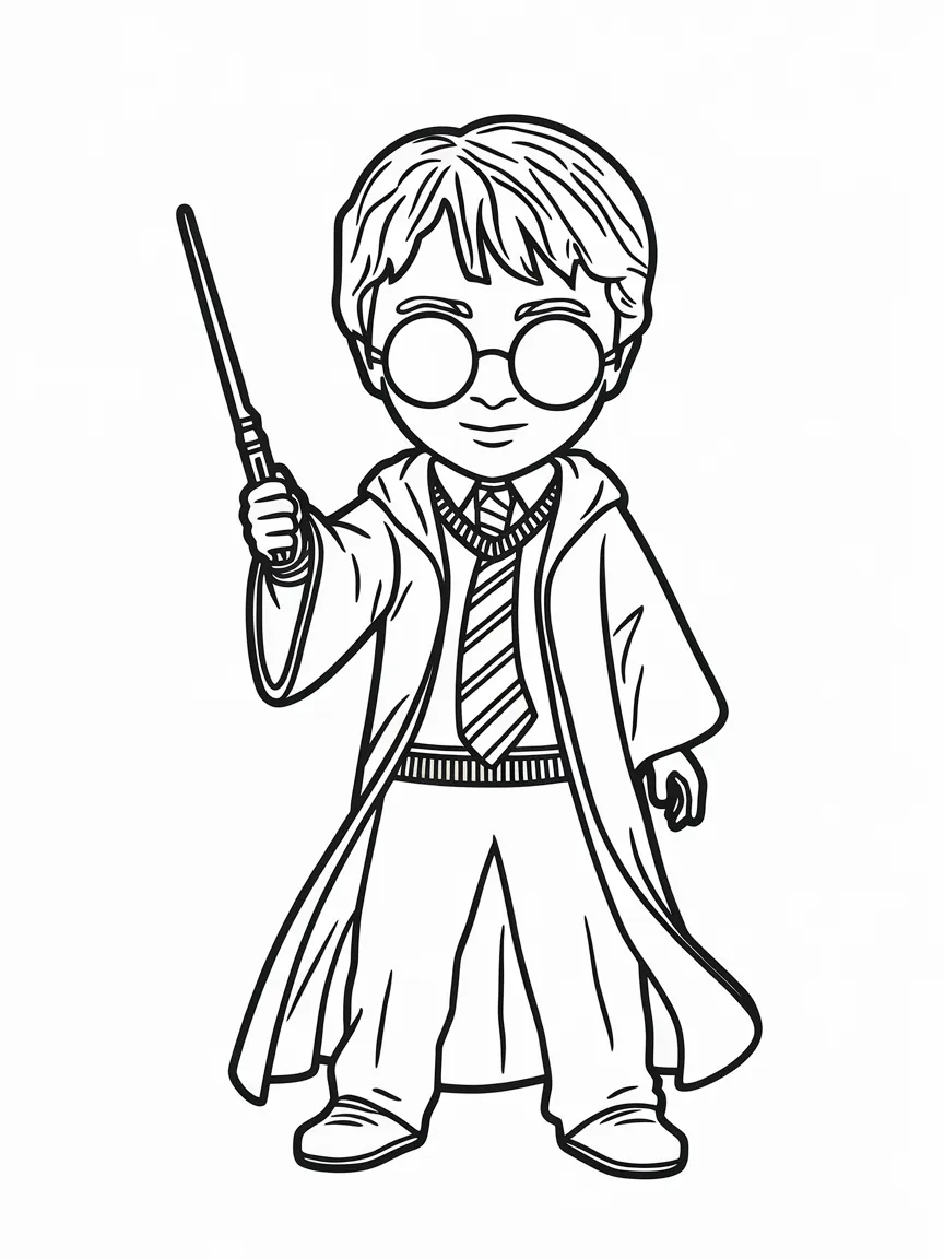 Harry potter coloring pages - 534 | ColoringPagesDesign