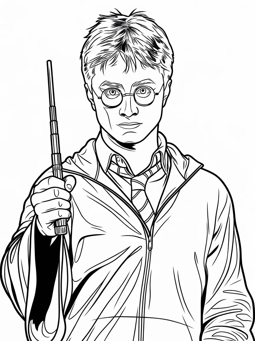 Harry potter coloring pages - 535 | ColoringPagesDesign